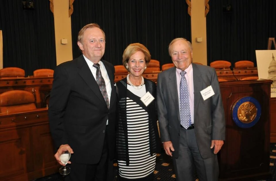 Photo of Congressman Archer, Sharon Archer, and Don Carlson