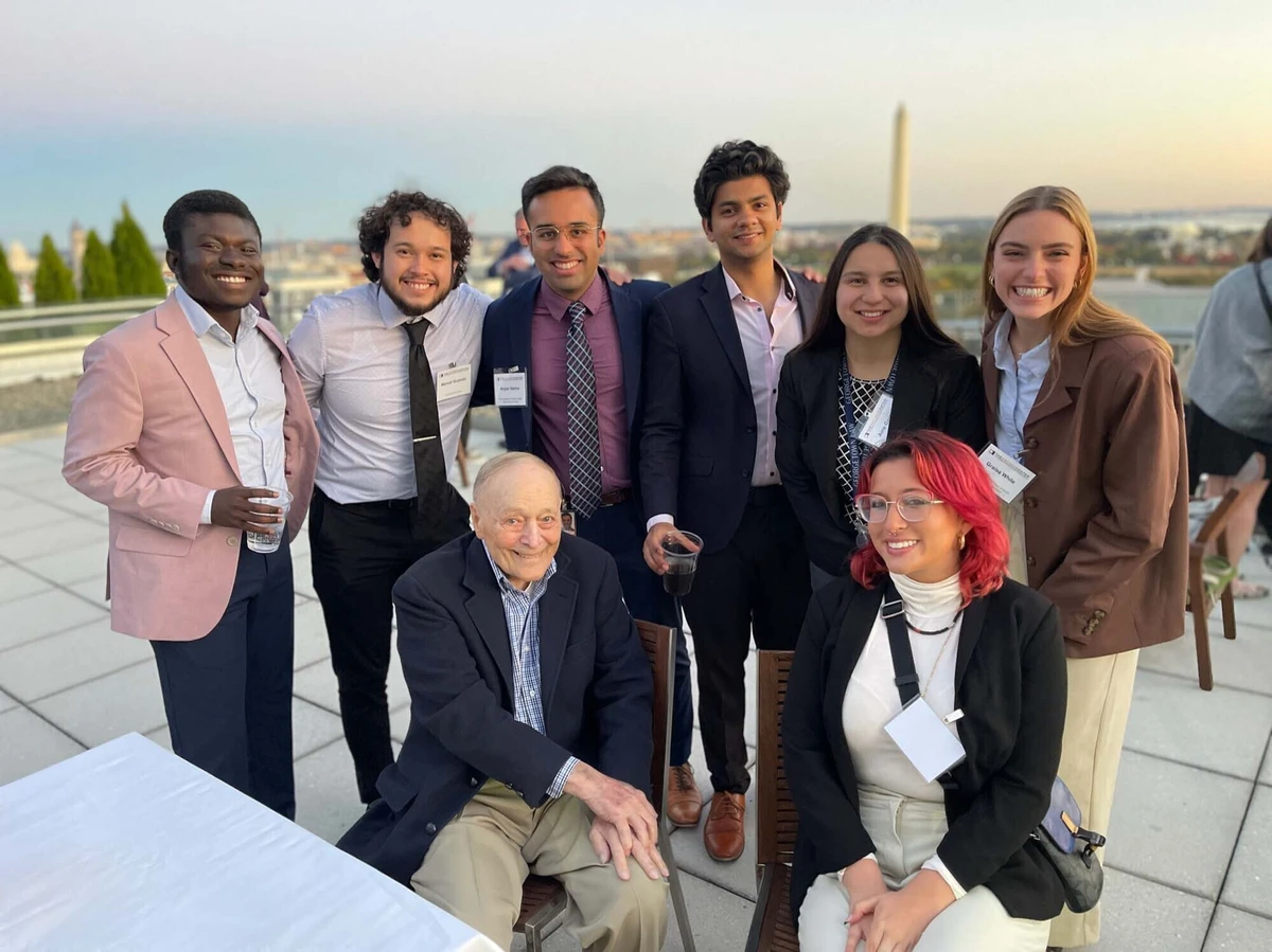 Congresman Archer with Fall 2023 Archer Fellows