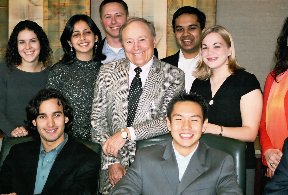 Congressman Archer with Archer Fellows