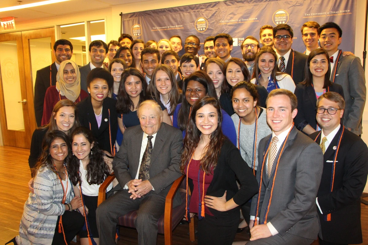 Congressman Archer with Archer Fellows