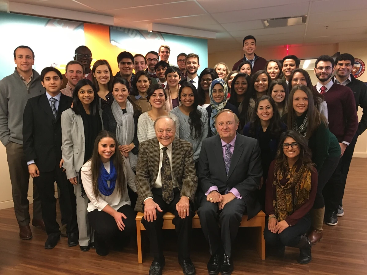 Congressman Archer with Archer Fellows