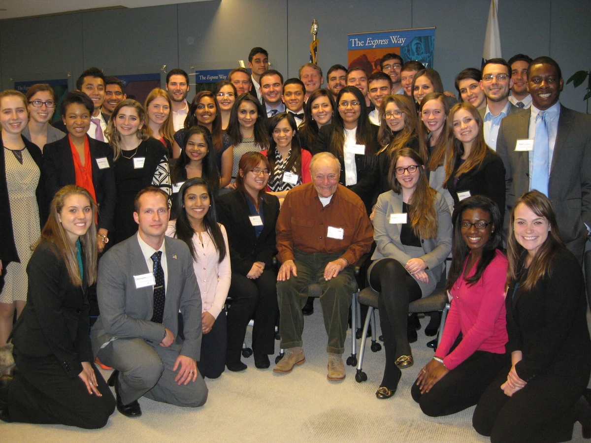 Congressman Archer with Archer Fellows