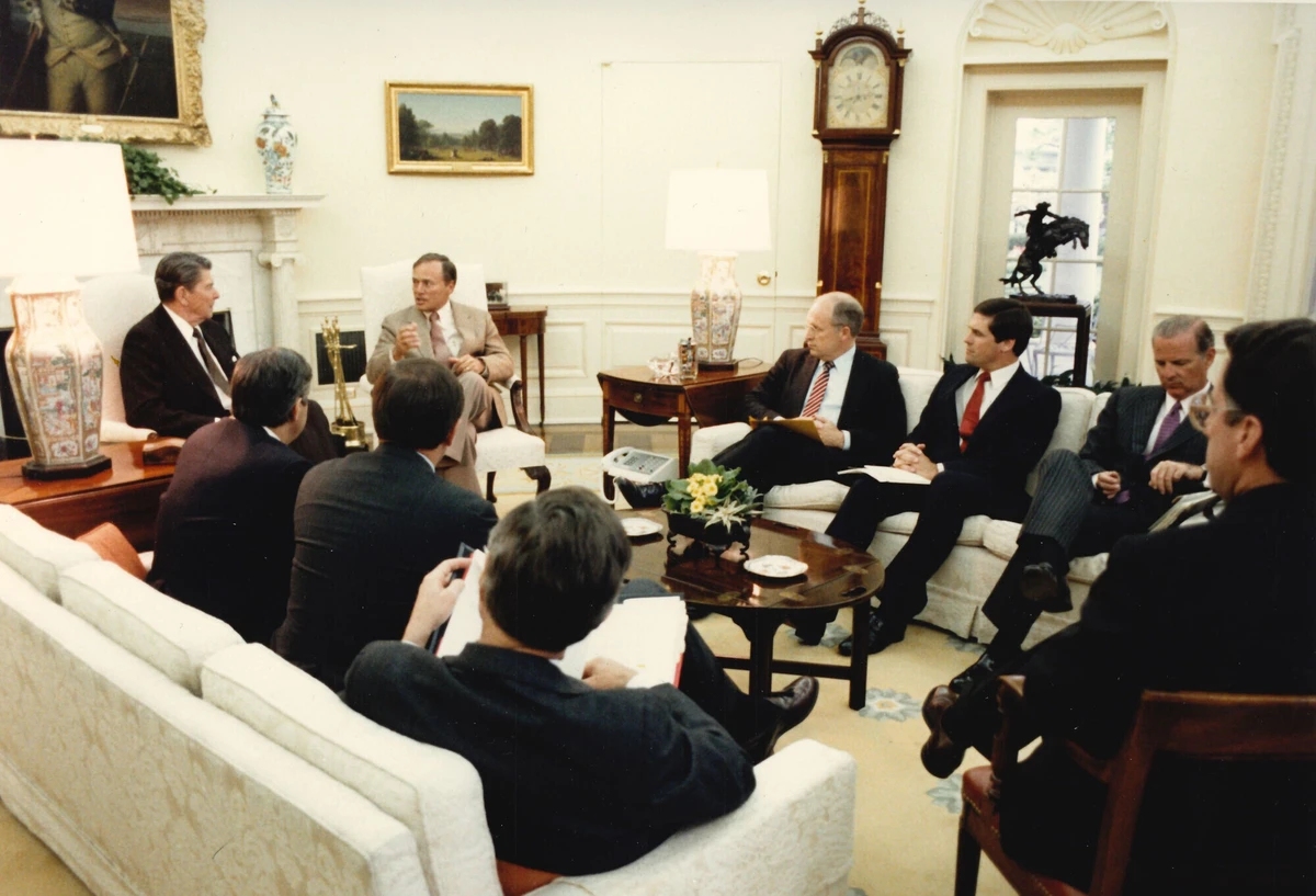 Congressman Archer at the White House