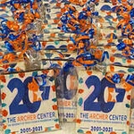 Posters with the 20th Anniversary Fund logo